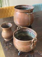 Antieke potjes, Antiek en Kunst, Antiek | Koper en Brons, Ophalen, Koper