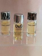 Dolce & Gabbana By & feminine parfum miniaturen, Verzamelen, Gebruikt, Ophalen of Verzenden, Miniatuur