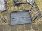 Hondenkennel zgn zwart maat br.105 x70 x 80 cm, Ophalen, Zo goed als nieuw, 110 cm of meer, 100 cm of meer