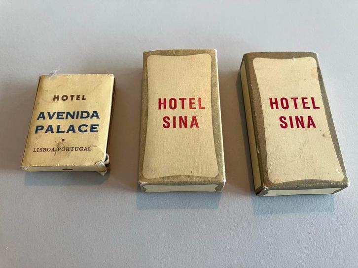 zeepjes hotel Casablanca en Lisboa, Verzamelen, Overige Verzamelen, Zo goed als nieuw, Ophalen