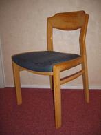 Blank-eikenhouten stoelen (4 stoelen), Ophalen of Verzenden, Gebruikt