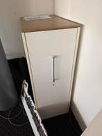 Wit houten archiefkast, Ophalen of Verzenden, Zo goed als nieuw, 25 tot 50 cm
