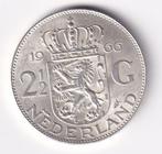 2 1/2 Gulden 1966 Prachtig, Koningin Juliana, Verzenden, Zilver, Losse munt