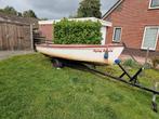 Boot +trailer+motor 4pk, Watersport en Boten, Kano's, Ophalen, Gebruikt, Overige typen