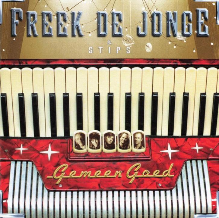 FREEK DE JONGE CD GEMEEN GOED + HENNY VRIENTEN +ROBERT STIPS, Cd's en Dvd's, Cd's | Nederlandstalig, Zo goed als nieuw, Levenslied of Smartlap