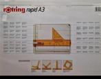 Rotring rapid A3 In nieuwstaat, Hobby en Vrije tijd, Tekenen, Ophalen of Verzenden, Zo goed als nieuw