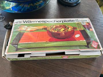 Retro warmhoudpaat rechaud nieuw!!!!!  beschikbaar voor biedingen