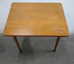 Vintage eiken tafeltje, 25 tot 50 cm, Gebruikt, Rechthoekig, Minder dan 50 cm