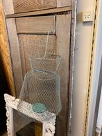 Vintage brocante leefnet / visnet, Ophalen of Verzenden