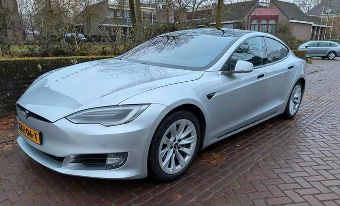 Tesla Model S75D 2018 Base 136.762km, Auto's, Tesla, Particulier, Model S, Achteruitrijcamera, Airbags, Airconditioning, Alarm