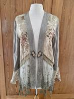 Vintage top vest made in USA hippie festival mt 12 = M zgan, Maat 38/40 (M), Overige kleuren, Ophalen of Verzenden, Zo goed als nieuw