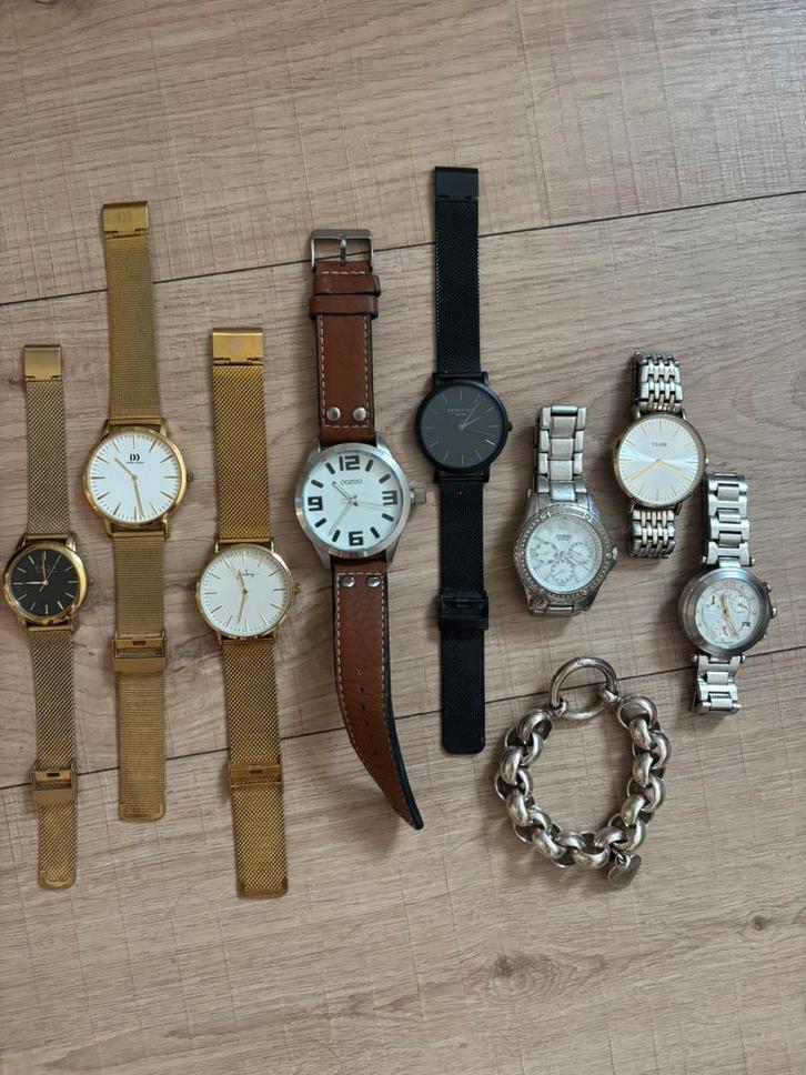 Mooie horloges!, Sieraden, Tassen en Uiterlijk, Horloges | Dames, Gebruikt, Polshorloge, Overige merken, Overige materialen, Ophalen