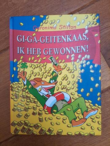 Geronimo Stilton - Gi-ga-geitenkaas, ik heb gewonnen! beschikbaar voor biedingen