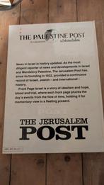 The Jerusalem Post - Front Page Israel, Ophalen of Verzenden, 20e eeuw of later, Gelezen, The Jerusalem Post