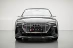 Audi e-tron 50 quattro S edition 71 kWh |2xS-Line|SpiegelCam, Auto's, Audi, Automaat, Zwart, 71 kWh, Leder en Stof