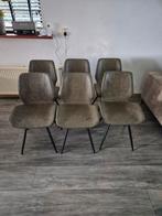 6 industriële eetkamerstoelen, Huis en Inrichting, Stoelen, Ophalen, Overige kleuren, Zo goed als nieuw, Vijf, Zes of meer stoelen