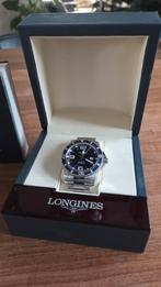 Longines Hydroconquest automatic 44mm L3.841.4.96.6, Sieraden, Tassen en Uiterlijk, Horloges | Heren, Overige merken, Staal, Staal