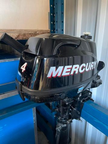 Mercury 4PK met trailer en rubberboot beschikbaar voor biedingen