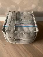 Stoere (post) poef, Ophalen, Minder dan 50 cm, Vierkant, Zo goed als nieuw