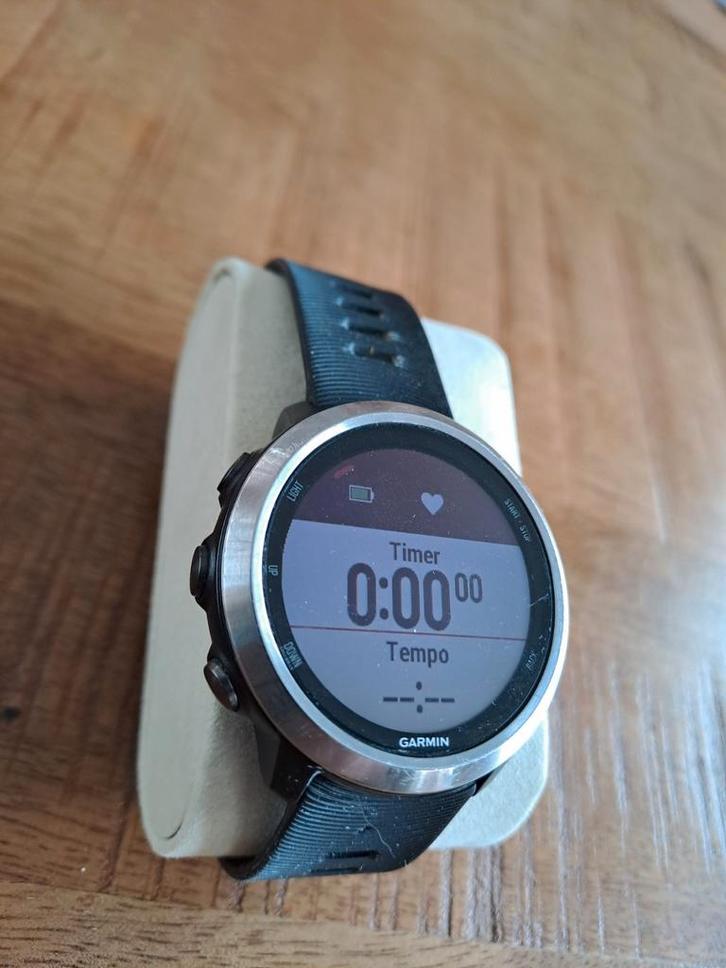 Garmin Forerunner 645 - Top Sporthorloge!, Sieraden, Tassen en Uiterlijk, Smartwatches, Gebruikt, Android, Zwart, Afstand, Calorieverbanding