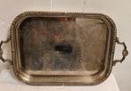 Butler Cavalier tray England verzilverd dienblad serveerblad, Ophalen, Gebruikt, Rechthoekig, Metaal