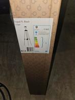 QAZQA Tripod FL Zwart Vloerlamp nieuw !!, Ophalen, Nieuw, Stof, Modern