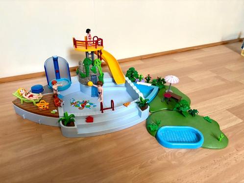 Playmobil zwembad, zo goed als compleet met extra badje, Kinderen en Baby's, Speelgoed | Playmobil, Gebruikt, Complete set, Ophalen of Verzenden