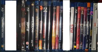 Horror films op Bluray en DVD - collectie - uitzoeken beschikbaar voor biedingen