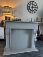 Houten landelijke schouw, Ophalen, Zo goed als nieuw, Vrijstaande haard, Houthaard