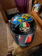 Valentino Rossi scorer/motor helm, Motoren, Kleding | Motorhelmen, L, Tweedehands, AGV, Integraalhelm
