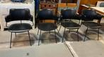 Vintage Gispen Kembo stoelen, Vier, Gebruikt, Ophalen of Verzenden, Metaal