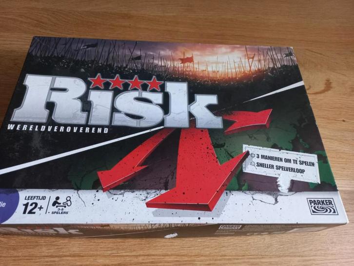 Risk goede staat, Hobby en Vrije tijd, Gezelschapsspellen | Bordspellen, Zo goed als nieuw, Ophalen of Verzenden
