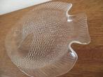 Arcoroc glas visschaal 27 cm schaal in vorm vis France 1970, Ophalen of Verzenden