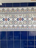 Wand tegels patroon nieuw partij uit Spanje rood blauw wit, Nieuw, Wandtegels, Keramiek, Ophalen