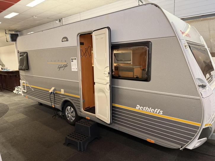 DETHLEFFS CAMPER 510DB FRANSBED RONDZIT MOVER VOORTENT, Caravans en Kamperen, Caravans, Bedrijf, tot en met 4, 1000 - 1250 kg