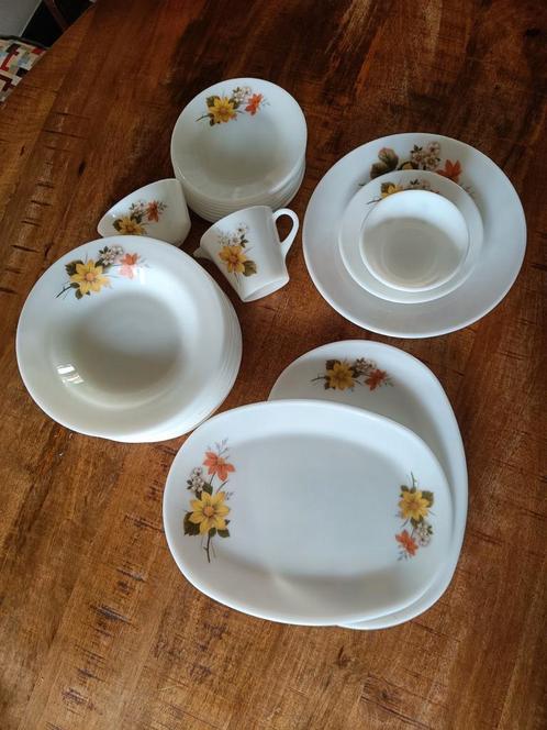 Vintage acropal servies, Antiek en Kunst, Antiek | Servies los, Ophalen