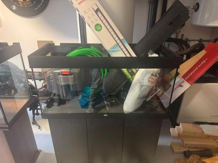 Juwel rio 180  + Eheim 4 Pro filter + Chihiros WRGB 1000 LED, Dieren en Toebehoren, Vissen | Aquaria en Toebehoren, Zo goed als nieuw