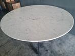 Eettafel rond marmer 150 cm in diameter, Huis en Inrichting, 100 tot 150 cm, 100 tot 150 cm, Rond, Ophalen