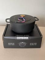 NIEUW Combekk Dutch Oven Ø 24 Zwart Gietijzeren Braad-Pan, Ophalen, Gietijzer, Nieuw, Keramische plaat