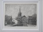 Voorschoten - drie etsen van Willem Veldhorst, Antiek en Kunst, Kunst | Etsen en Gravures, Ophalen of Verzenden