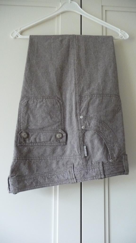 So Soire - 36 Bruin streepje, Kleding | Dames, Broeken en Pantalons, So Soire, Bruin, Maat 42/44 (L), Ophalen of Verzenden