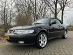 Saab 9-3 2.0 S Cabrio 1998 Zwart, Auto's, Saab, Te koop, Benzine, Cabriolet, Leder