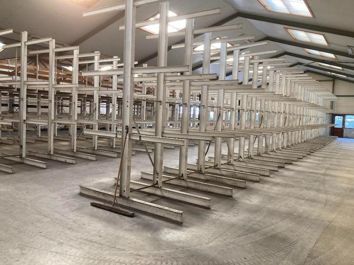 Draagarm stelling enkel en dubbele draagarmstelling, Zakelijke goederen, Kantoor en Winkelinrichting | Magazijn, Stelling en Opslag