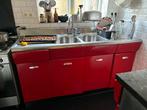 Raymond Lowe vintage Keuken, Huis en Inrichting, Keuken | Complete keukens, Overige typen, Zo goed als nieuw, Ophalen, Rood