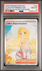 Lillie’s determination 184 PSA 8, Hobby en Vrije tijd, Verzamelkaartspellen | Pokémon, Ophalen of Verzenden, Zo goed als nieuw