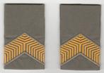 Set rangen epauletten Korporaal (X), Verzenden, Landmacht, Nederland, Embleem of Badge