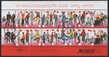 Blok (124) - kind 2006 - veilig verder - gestempeld beschikbaar voor biedingen