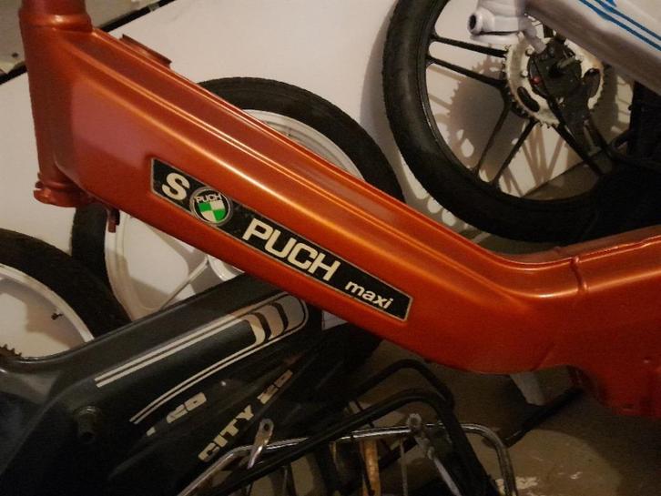 Puch Maxi groot en divers aanbod, Fietsen en Brommers, Brommeronderdelen | Puch, Gebruikt, Blok, Ophalen