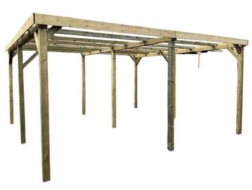 Veranda / Dubbele Vrijstaande Carport 750x520x247 cm beschikbaar voor biedingen