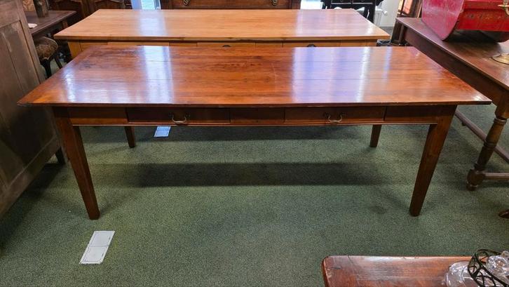 Franse kersenhouten boeren eettafel, Antiek en Kunst, Antiek | Meubels | Tafels, Ophalen